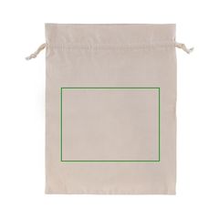 Bolsa de Cordón en Algodón 27x35 cm | Frontal | 200 x 150