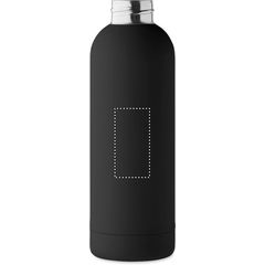 Botella de doble pared 500 ml acero reciclado | Frontal | 30 x 60