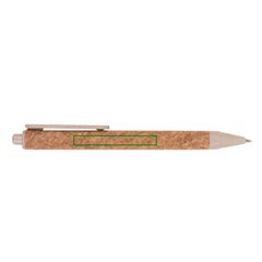 Bolígrafo Corcho PP y Fibra de Trigo | Izquierda | 50 x 6