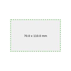 Botella termo 450ml de bambú y acero inox | Cuerpo | 110 x 70