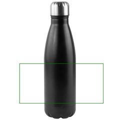 Botella 750ml Acero Inoxidable Mate | Frontal | 190 x 90