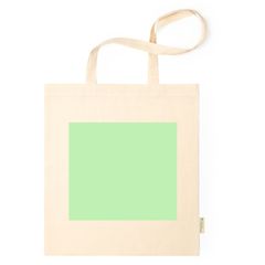 Bolsa ecológica de algodón orgánico con asas largas | Cara A | 265 x 240