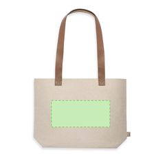 Bolso Fieltro RPET Elegante 6Kg con Asas Polipiel | Cara B | 265 x 120