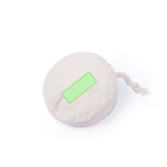 Bolsa plegable blanca de algodón | Esquina bolsa (marcamos y plegamos) | 18 x 50