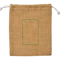 Bolsa Presentación Yute 270gr 16x20 | Trasera | 60 x 95