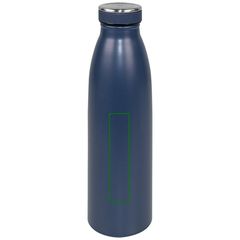 Botella 500ml Doble Pared INOX | Frontal | 20 x 90