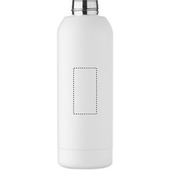 Botella de Acero Inox. Reciclado 700 ml | Frontal | 30 x 60