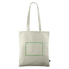 Bolsa de algodón Fairtrade hecha en España | Trasera | 200 x 150