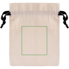 Bolsa Presentación Algodón 140gr con Cinta | Trasera | 80 x 90