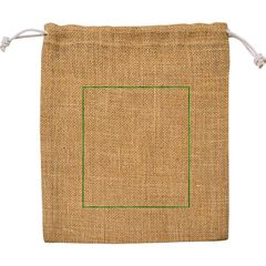 Bolsa Presentación Yute 270gr 25x30 | Frontal | 140 x 160