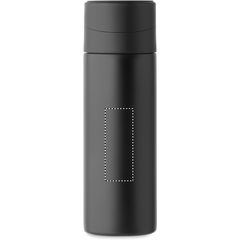 Botella de doble pared 420 ml | Frontal | 25 x 65