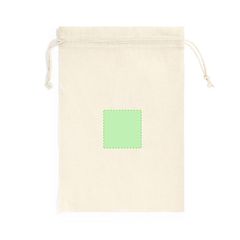 Bolsa Saco Algodón 105g/m2 30x45cm | Centrado cara B | 90 x 90