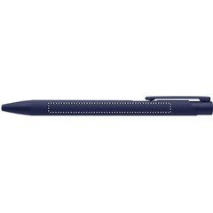 Bolígrafo de aluminio reciclado con clip y cuerpo engomado | Lateral Derecho | 80 x 6
