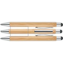 Bolígrafo de Bambú con Pulsador | Circunferencia | 40 x 23