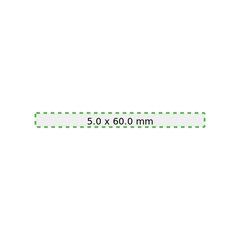 Bolígrafo con capuchón | Cuerpo | 60 x 5
