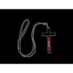 Bolígrafo en Cruz con Lanyard | Cuerpo parte inferior de la cruz | 60 x 8