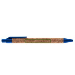 Bolígrafo Cuerpo Corcho con PP y Fibra de Trigo | Derecha | 50 x 6