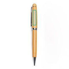 Bolígrafo giratorio en estuche de bambú | ZONA3 | 35 x 6