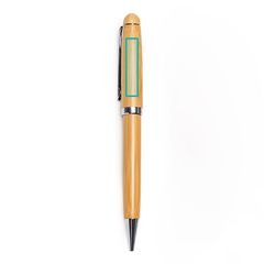 Bolígrafo giratorio en estuche de bambú | ZONA3 | 35 x 6