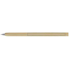 Bolígrafo madera cuadrado con regla de 14cm. | Superior