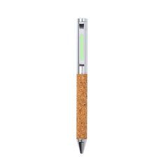 Bolígrafo de metal con corcho natural y estuche a juego | Area 8 | 25 x 3
