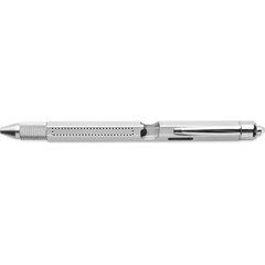 Bolígrafo Multifunción Inox con LED | IN LINE WITH CLIP | 50 x 4