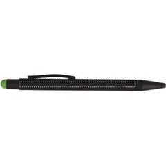 Bolígrafo negro ideal para grabado láser a color con puntero a juego | LEFT BARREL | 100 x 5
