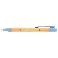 Bolígrafo de PP, Bambú y Fibra Trigo | Derecha | 50 x 5