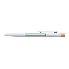 Bolígrafo con pulsador de bambú | Derecha | 50 x 5