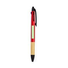 Bolígrafo Puntero ABS/Bambú 3 Tintas | Area 2