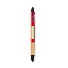 Bolígrafo Puntero ABS/Bambú 3 Tintas | Area 3