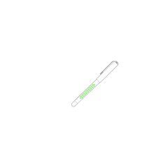 Bolígrafo roller de plástico con clip metálico  | En el cuerpo cara A | 55 x 6