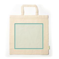 Bolsa de 100% algodón y asas cortas | ZONA1 | 300 x 270