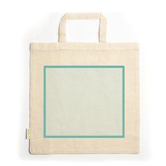 Bolsa de 100% algodón y asas cortas | ZONA2 | 300 x 270