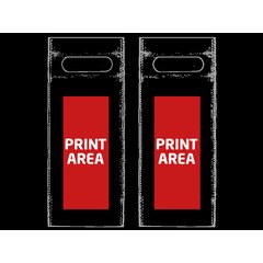 Bolsa Alargada TNT 80g Fuelle Redondo | Bolsa centro (Dos Caras Iguales) | 170 x 60