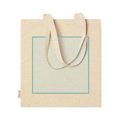 Bolsa de algodón 100% de asas largas | ZONA2 | 280 x 300