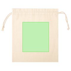Bolsa de algodón 100% para packaging 25x30 cm | Centrado cara A | 150 x 170