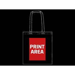 Bolsa de Algodón 110gr Asa Larga | Zona 2 | 200 x 180