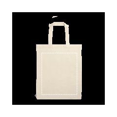 Bolsa de algodón 140 g/m² | Delantera | 220 x 260