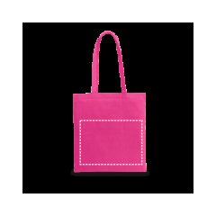 Bolsa Algodón 140g/m² Asa Larga | Delantera | 280 x 200