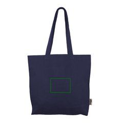 Bolsa de algodón de 140gr | Frontal | 140 x 95