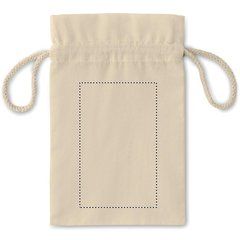 Bolsa de Algodón 14x22cm | Frontal | 80 x 130