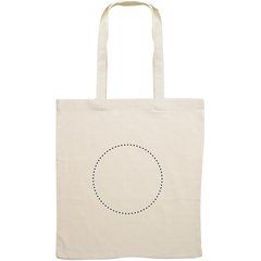 Bolsa Algodón 180 gr/m² Asas Largas | EMBROIDERY | 180 x 180