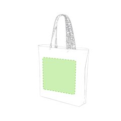 Bolsa Algodón 180g Asas Corcho 8Kg | Cara B centrado | 265 x 260