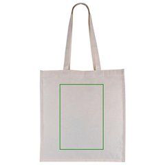 Bolsa de algodón 180g con certificado Fairtrade | Trasera | 200 x 300