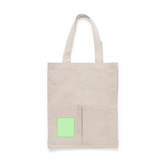 Bolsa Algodón con 2 Bolsillos 10Kg | Bolsillo 1 | 80 x 90