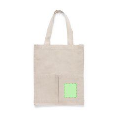 Bolsa Algodón con 2 Bolsillos 10Kg | Bolsillo 2
