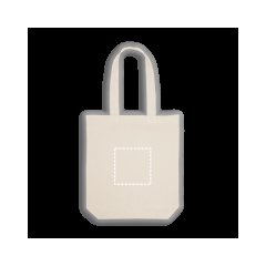 Bolsa de algodón 220 g/m² | Delantera | 150 x 150