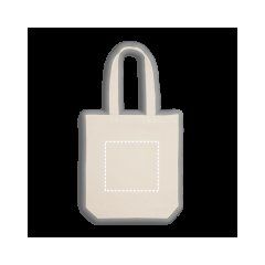 Bolsa de algodón 220 g/m² | Delantera | 260 x 240
