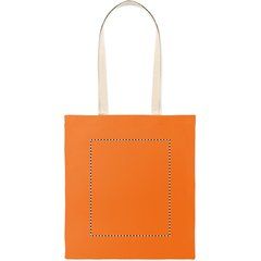Bolsa de algodón con asas a contraste 140 gr/m² | EMBROIDERY | 230 x 280